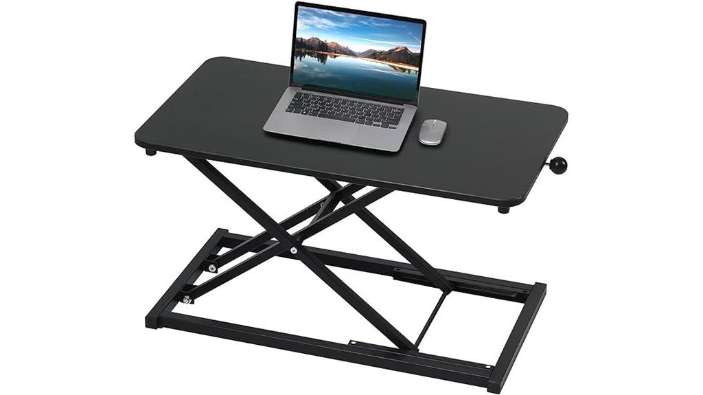 adjustable desk converter