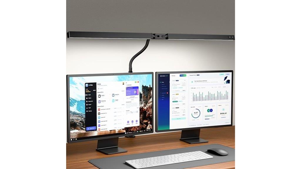 adjustable eye care desk lamp