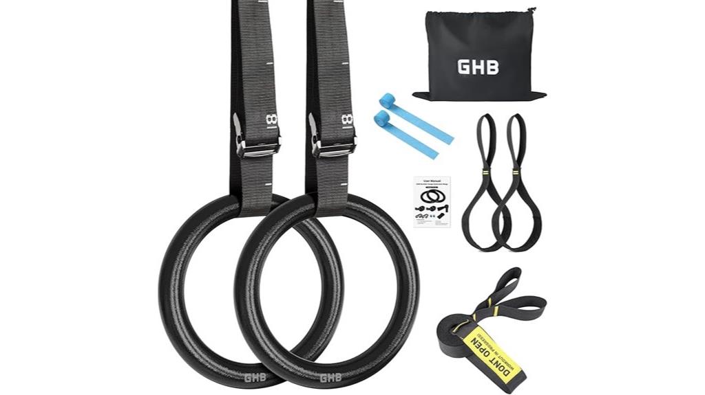 adjustable gymnastic ring straps