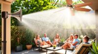adjustable outdoor cooling systems