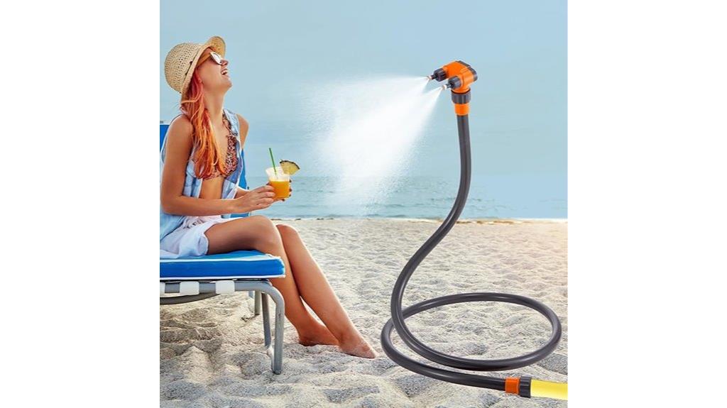 adjustable outdoor patio sprinkler