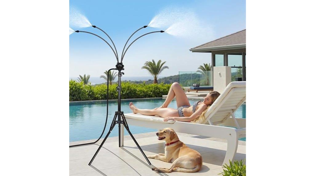 adjustable outdoor water mister