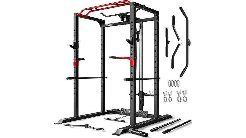 adjustable power cage system