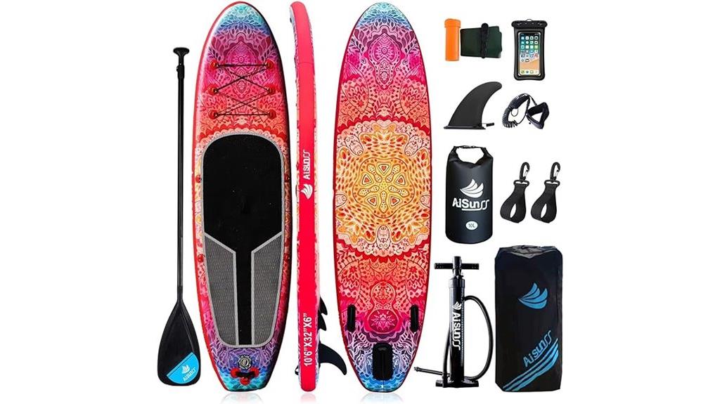 adult inflatable paddle board