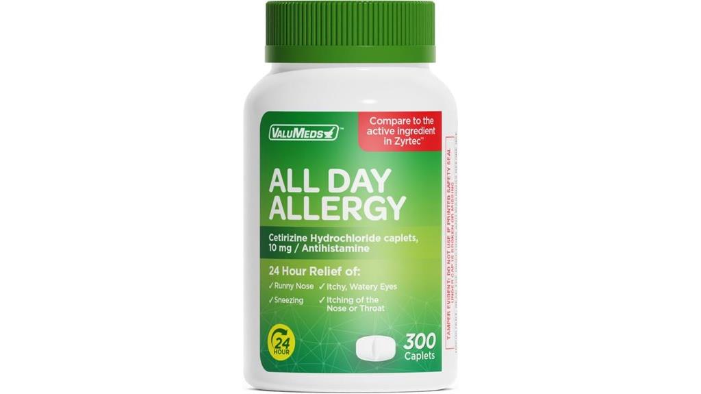allergy medicine 300 tablets