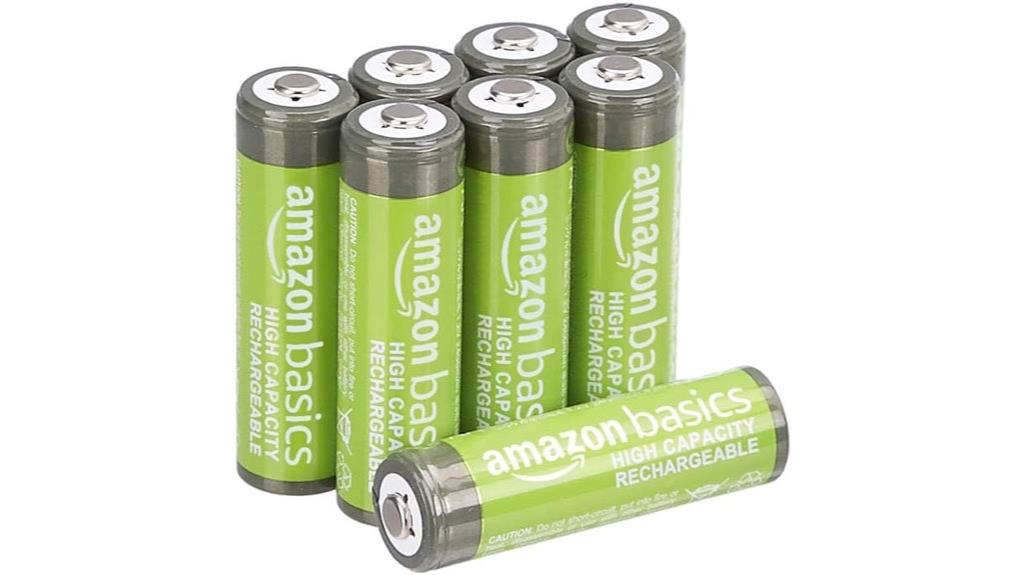 amazon basics rechargeable batteries