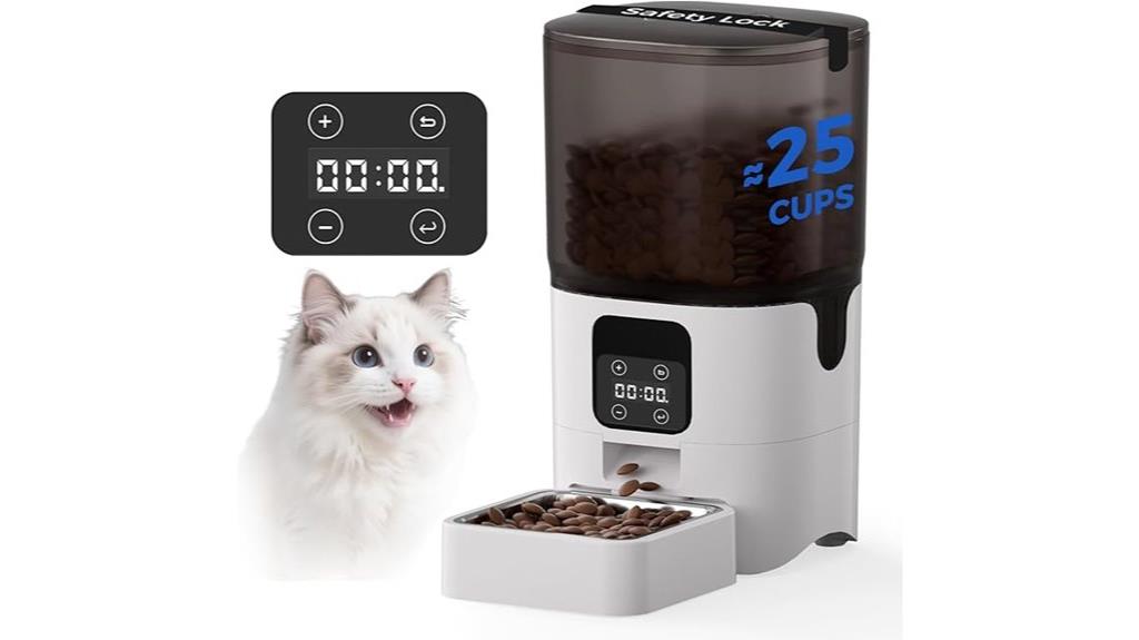 automatic pet meal dispenser