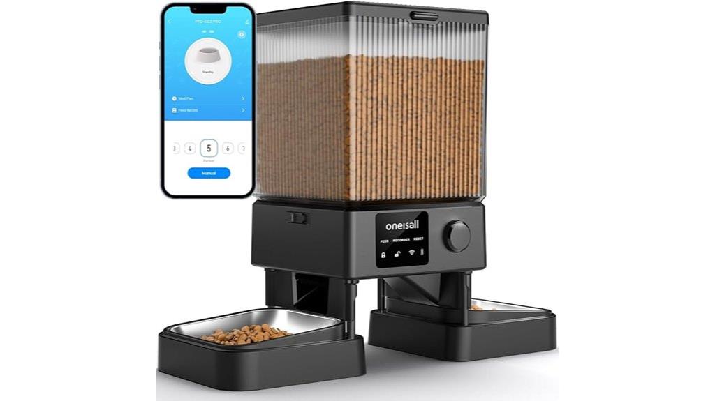 automatic wifi cat feeder