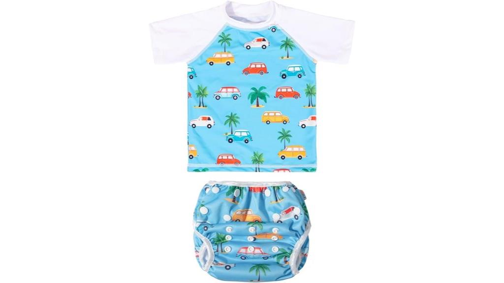 baby boy swimsuit set