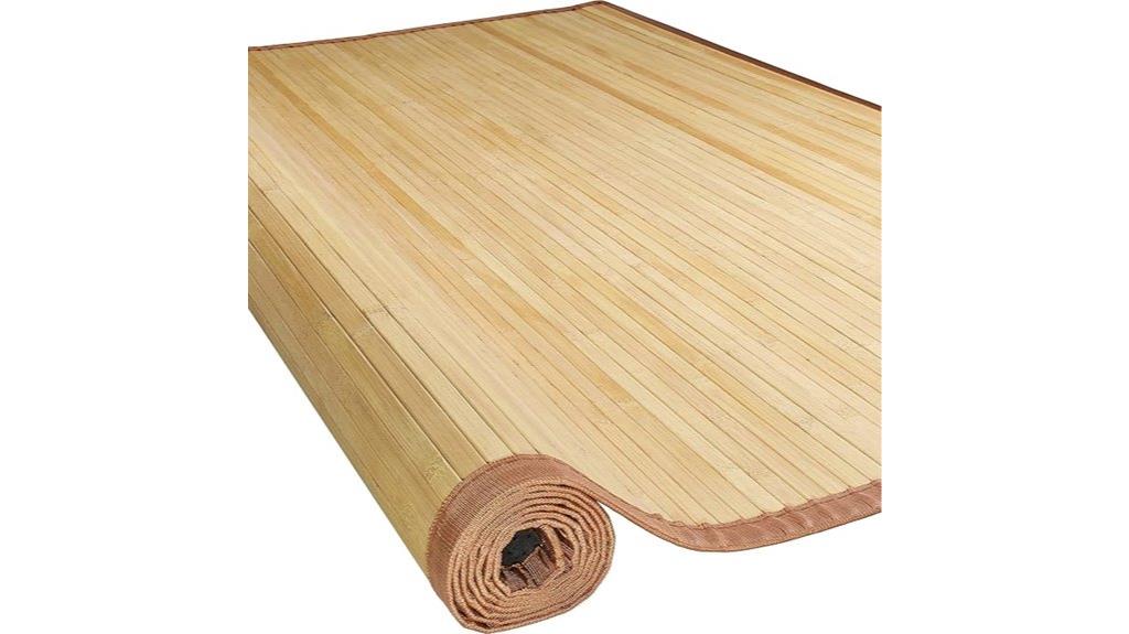 bamboo 5x8 area rug