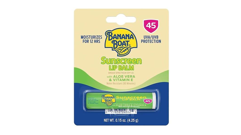banana boat lip balm