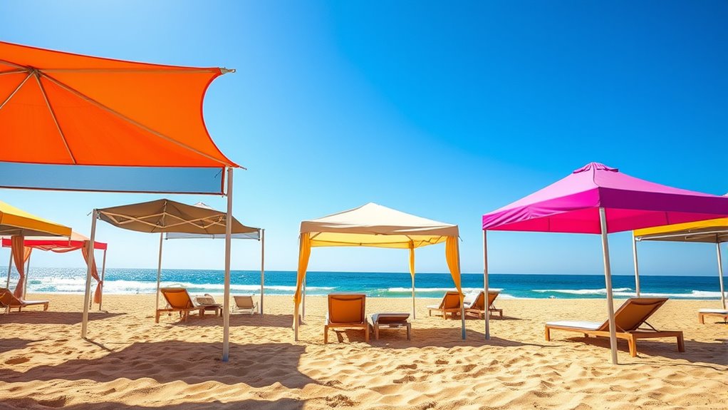 beach tent selection criteria