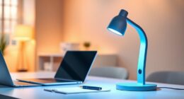 best blue light desk lamps