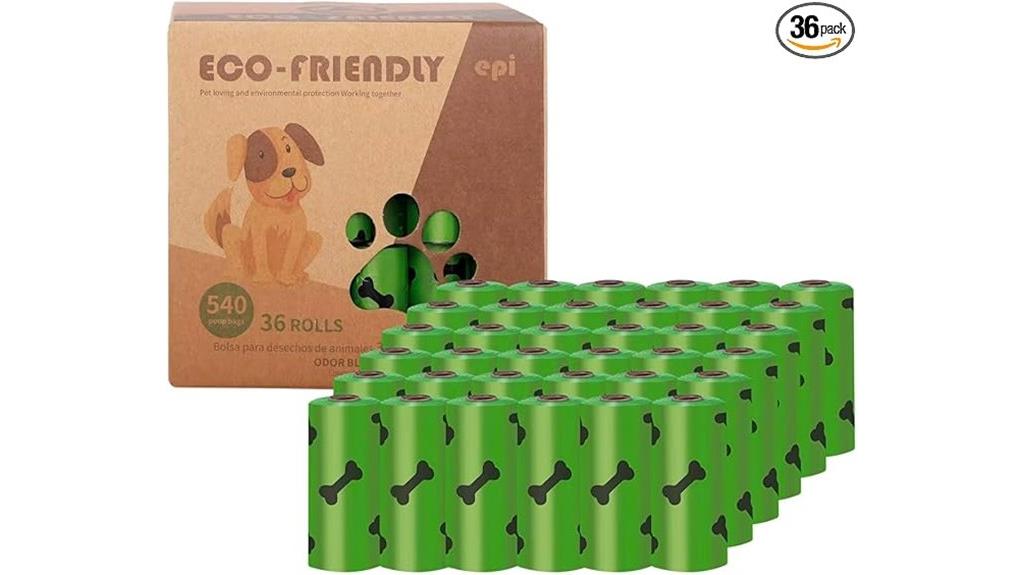 biodegradable cornstarch dog bags
