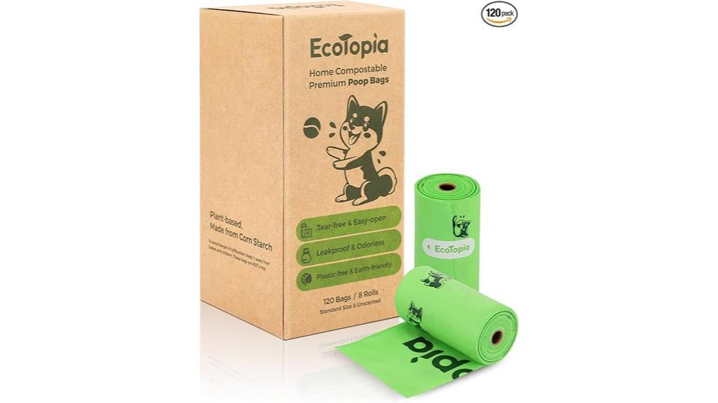biodegradable leakproof dog bags