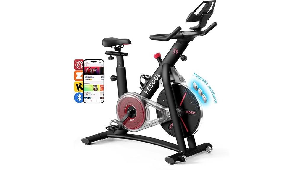 black home exercise bike