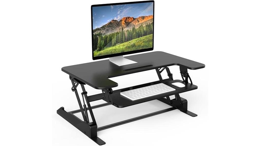 black mount it desk