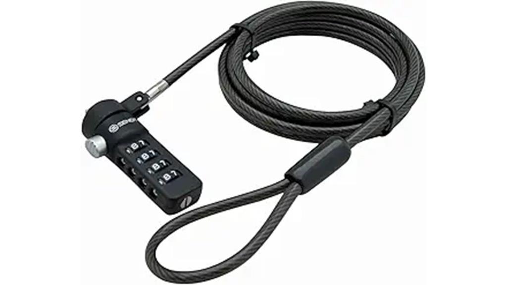 black notebook lock