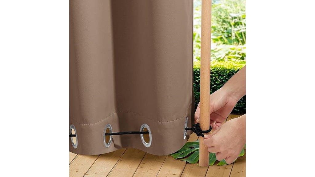 blackout patio curtain panels