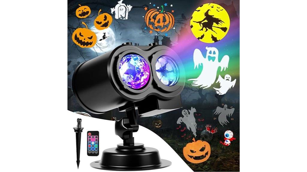 bright halloween projector lights