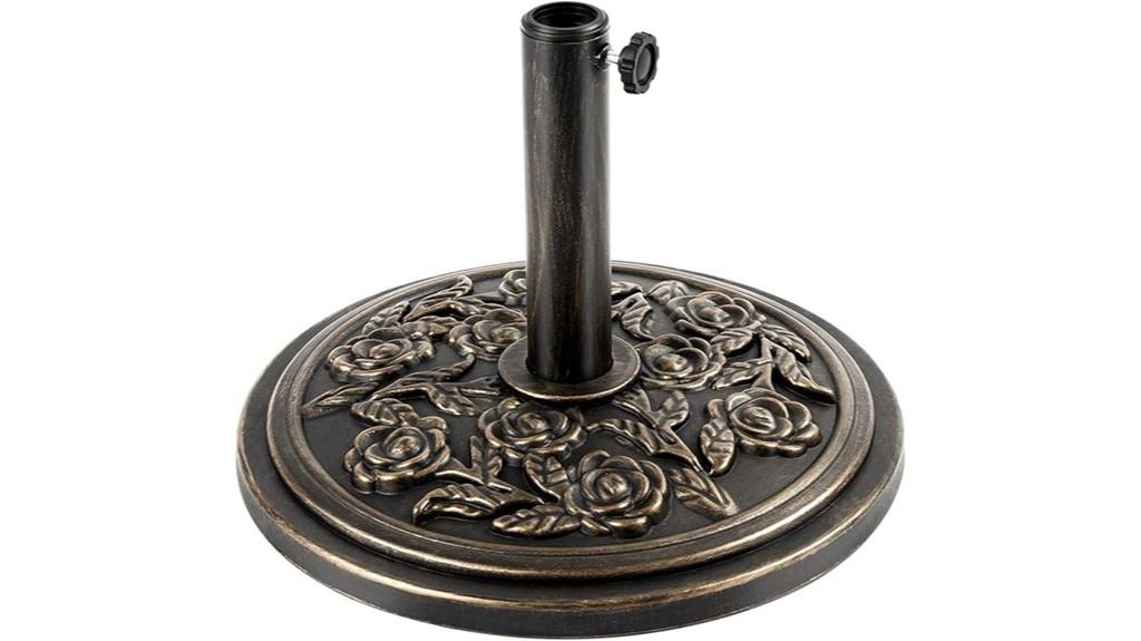 bronze 18 inch cast stone