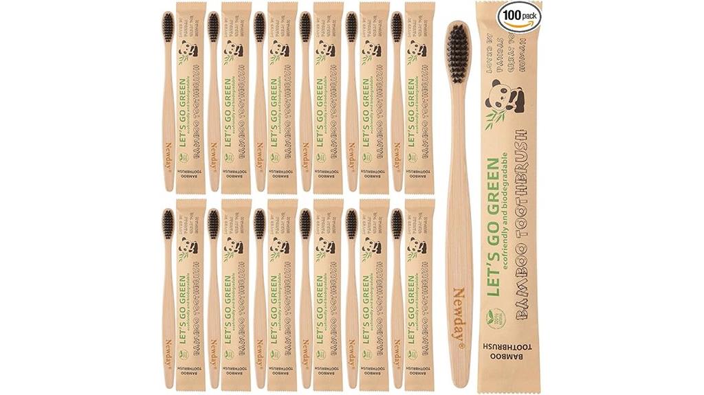 bulk eco friendly bamboo toothbrushes