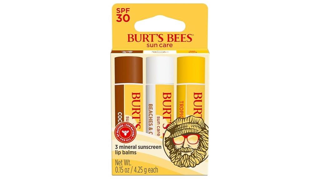 burt s bees spf lip balm