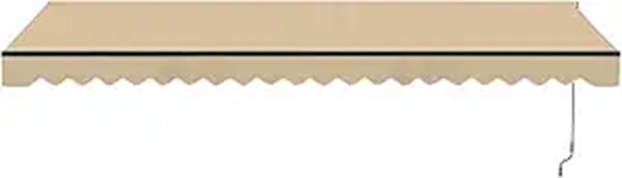 caribbean style electric awning