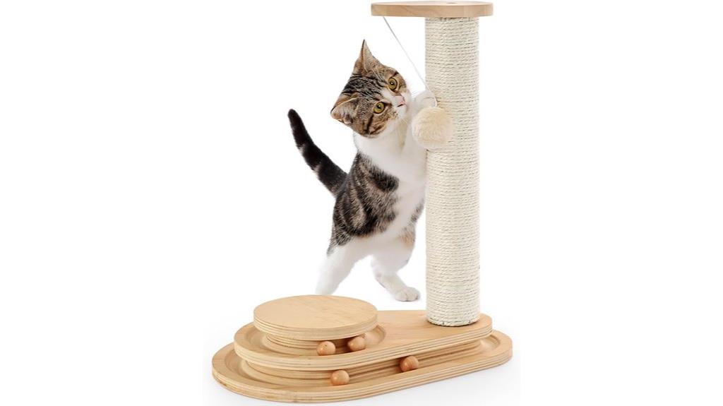 cat scratching post toy