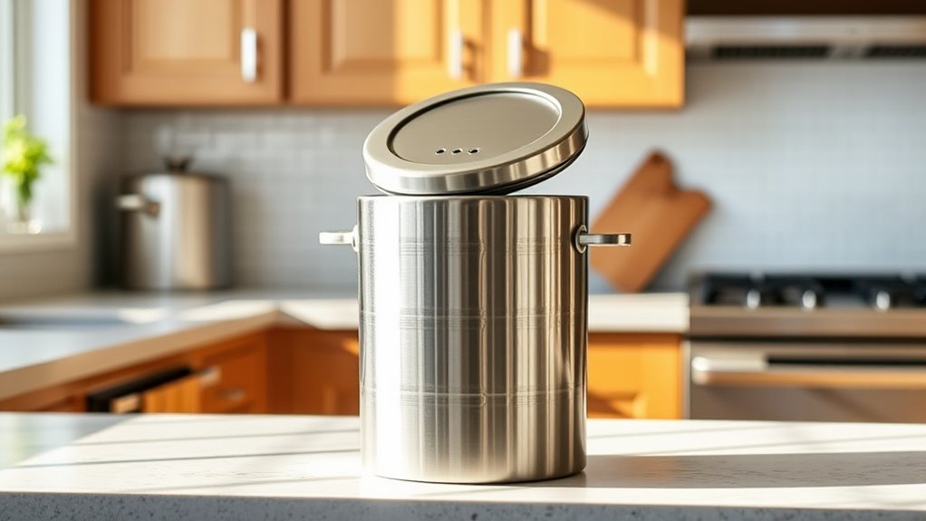choosing compact odor controlled bins