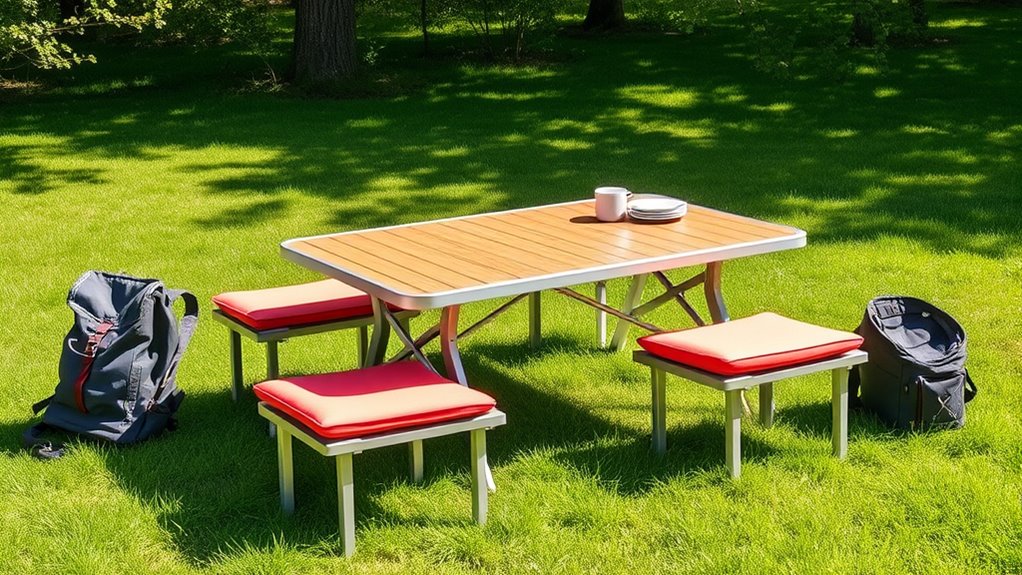 choosing durable portable outdoor table