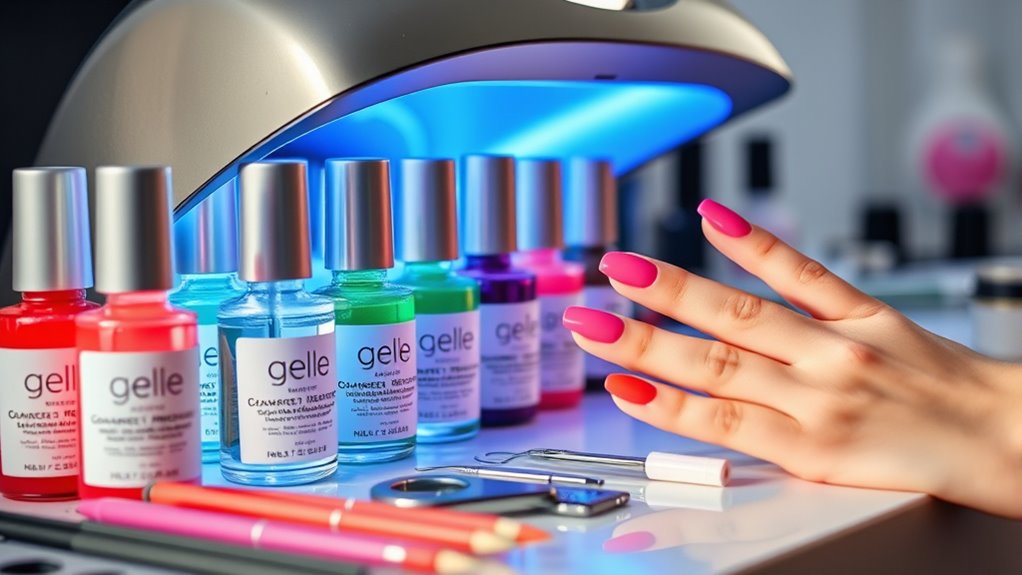 choosing safe colorful gel