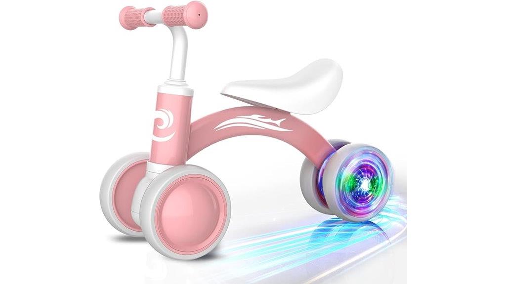 colorful baby balance bike