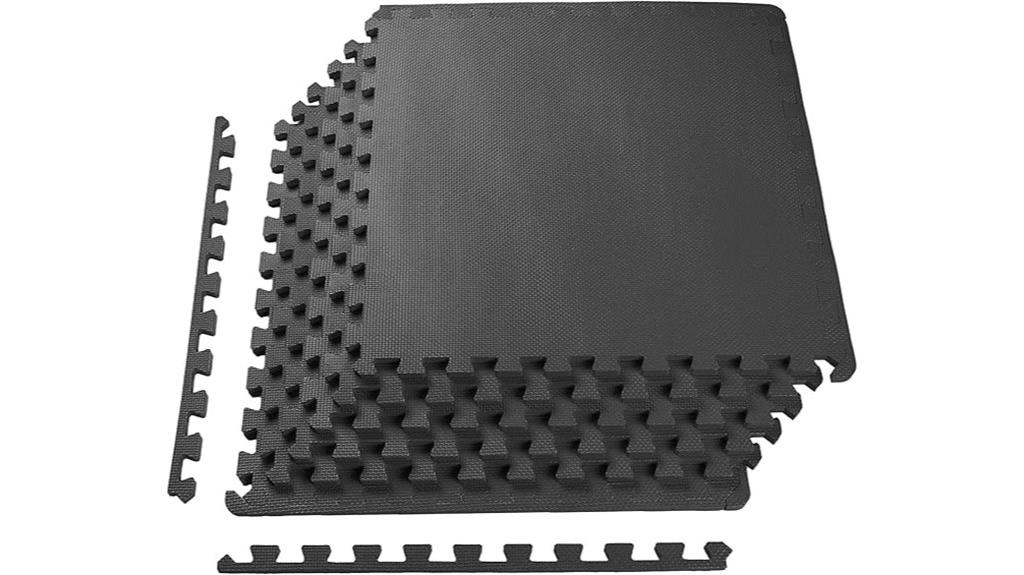 colorful interlocking foam mats