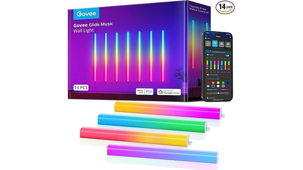colorful music sync lighting