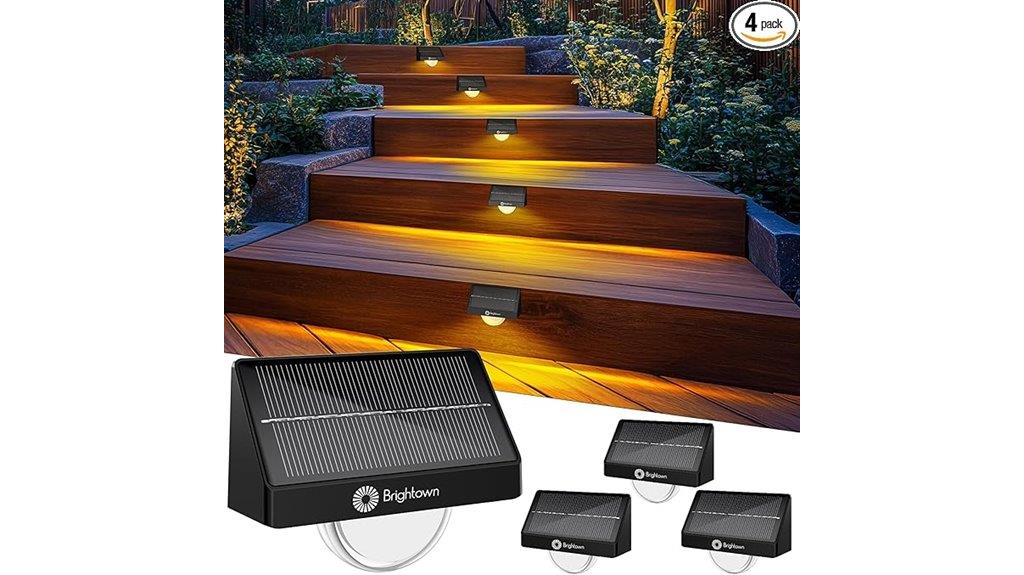colorful waterproof stair lights
