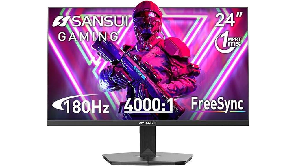 compact 24 inch gaming monitor