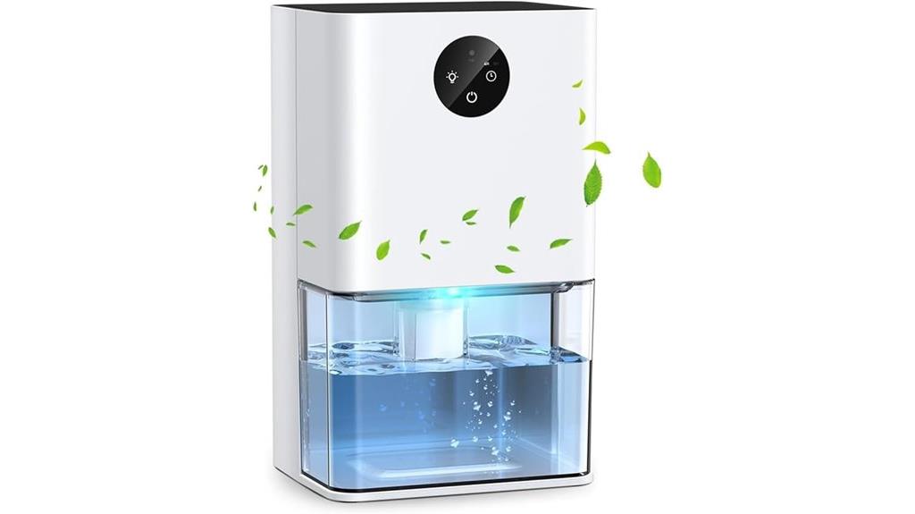 compact 50 oz dehumidifier
