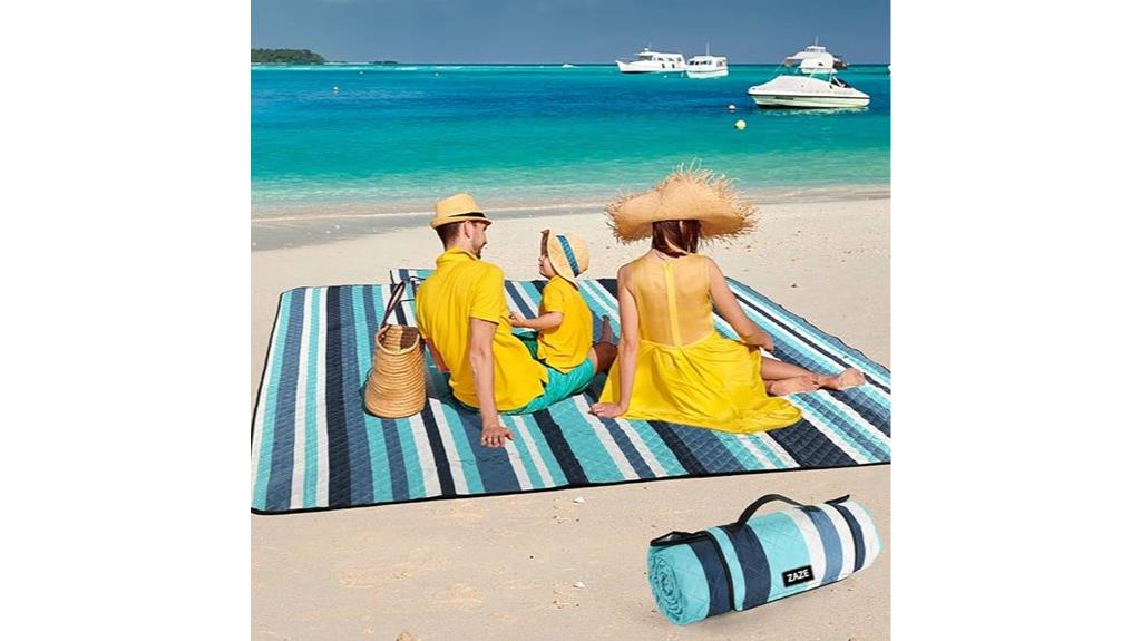 compact 80x80 outdoor blanket