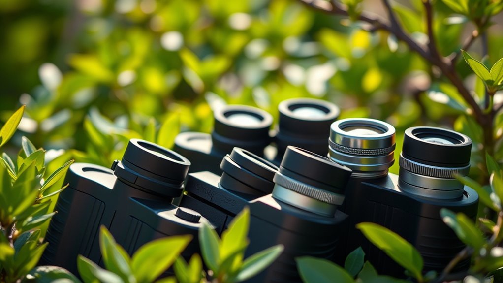 compact bird watching binoculars