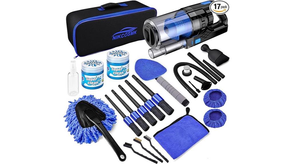 complete car care set