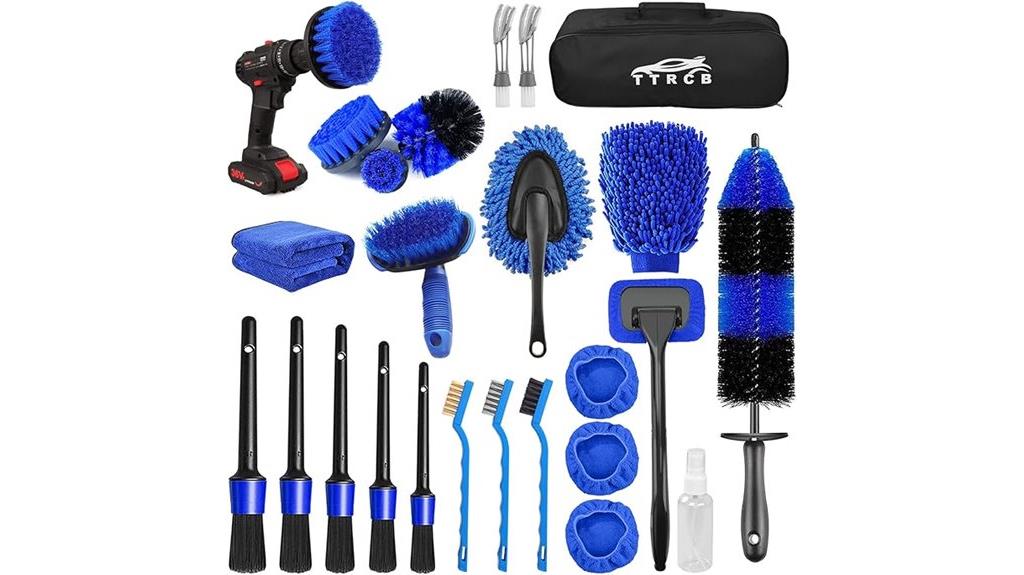 complete car cleaning set