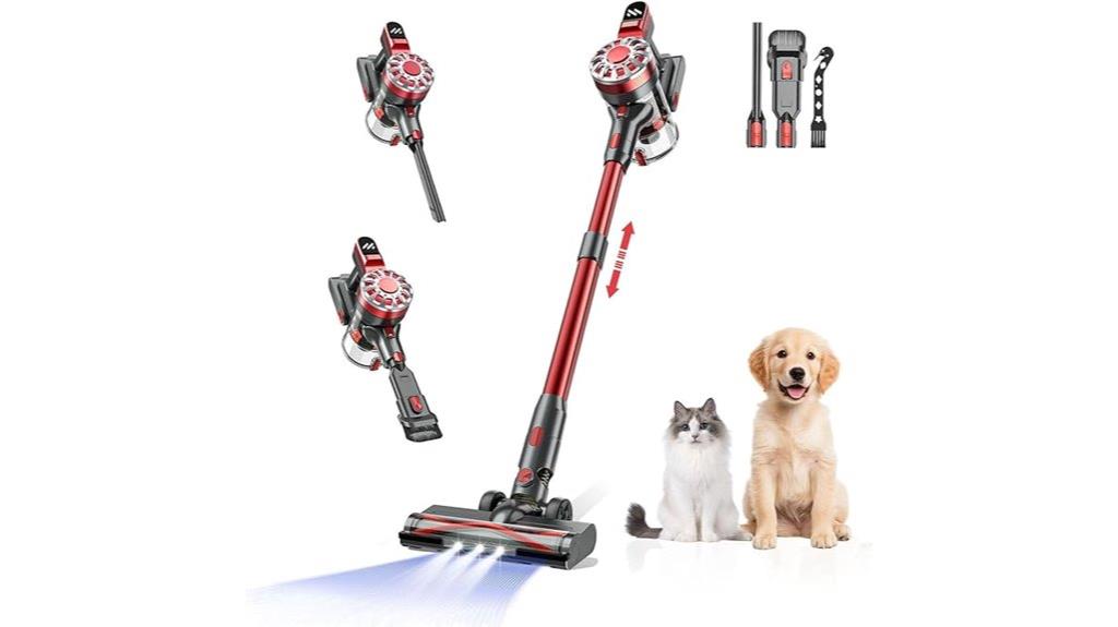 cordless powerful long run vacuum