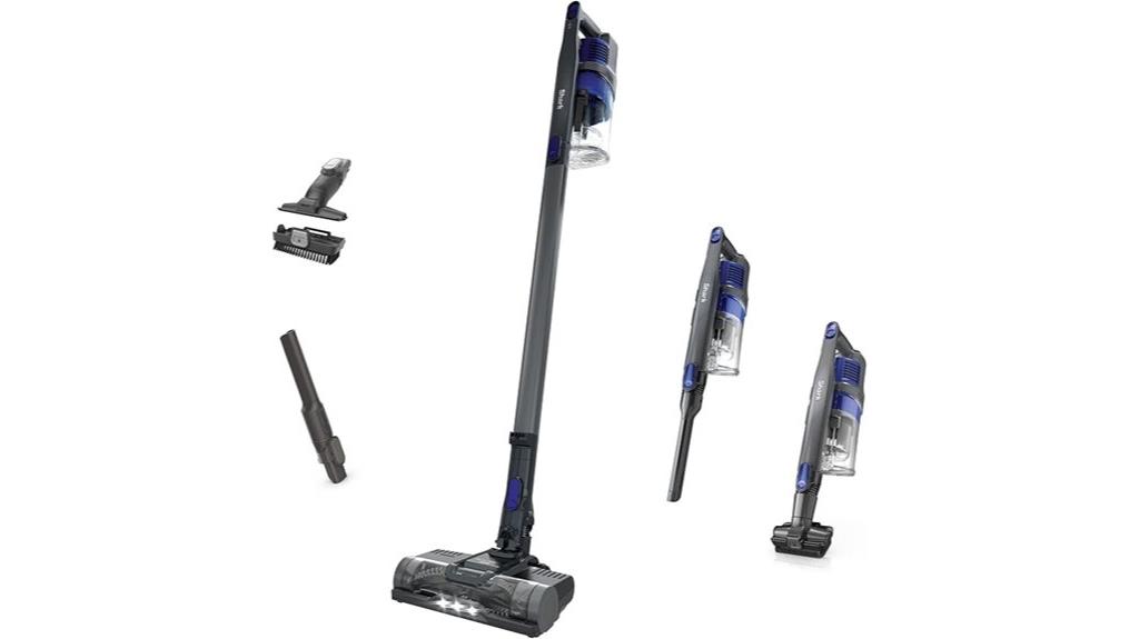 cordless vacuum with headlights
