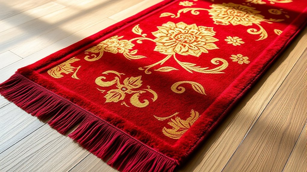 custom size slip resistant rug
