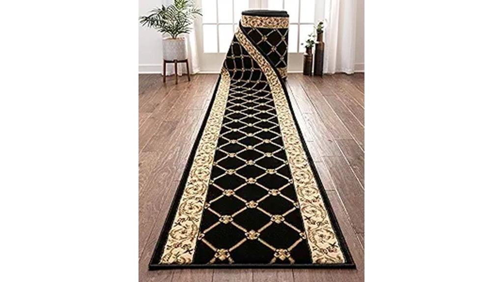 custom woven hallway runner