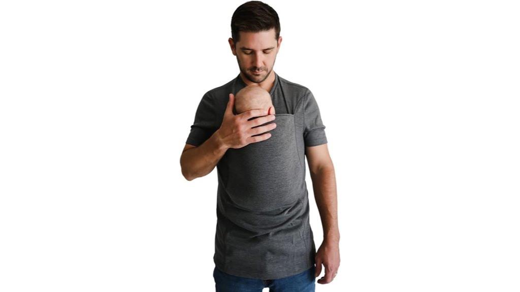 dad s hands free baby shirt