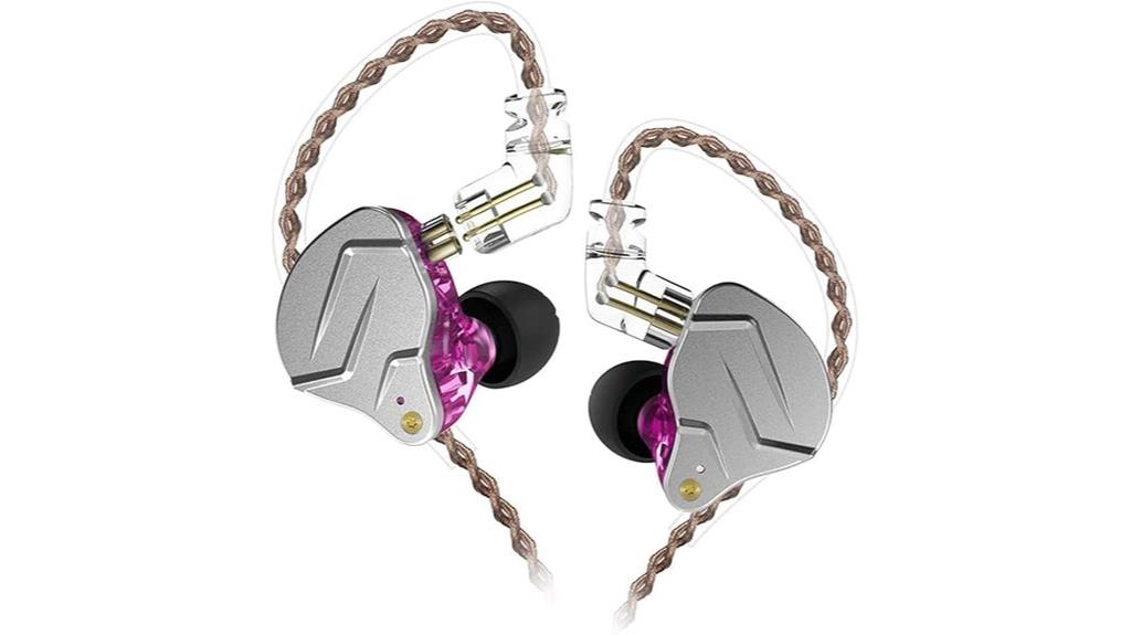 detachable cord earphones