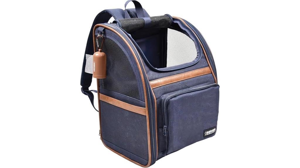 dog and cat carrier backpack