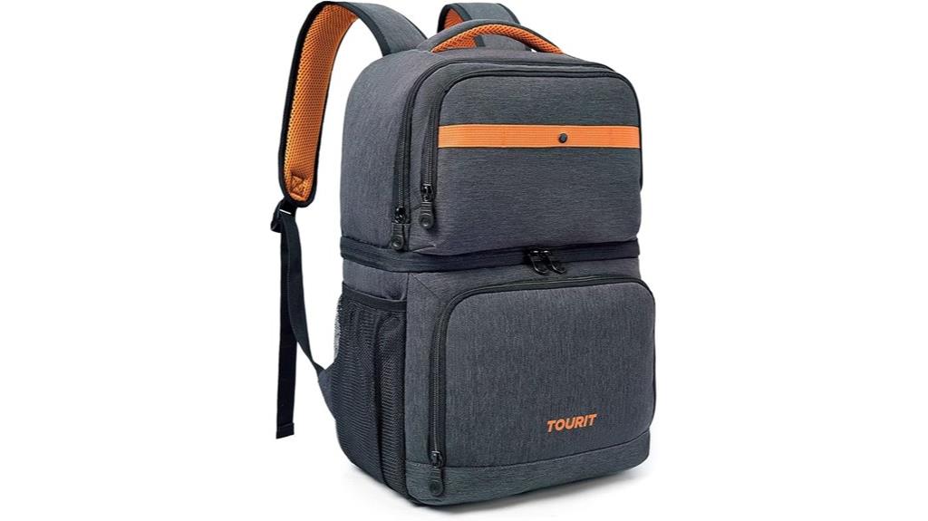 double deck cooler backpack